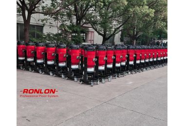 RONLON RV3 industrial vacuum cleaners are about to be shipped to the United States